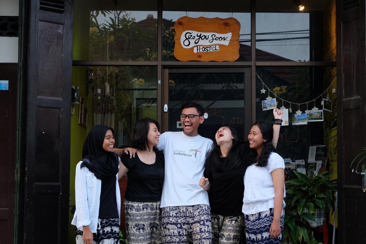 See You Soon Backpacker Hostel Yogyakarta Exterior foto